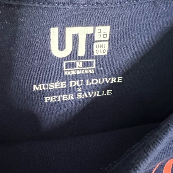 UT Musee De Louvre x Peter Saville t-shirt - Size MEDIUM - Picture 3 of 4